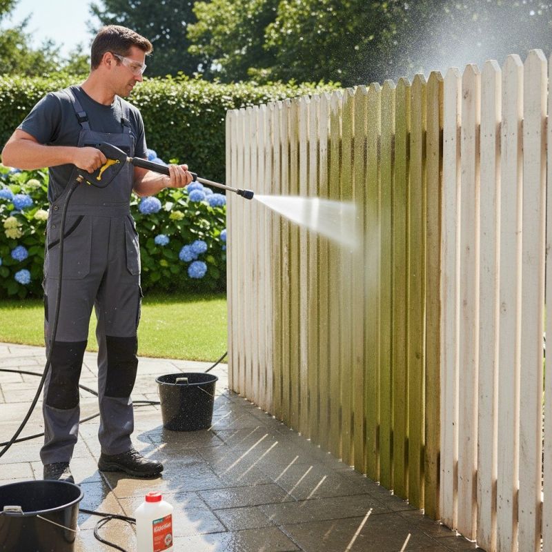 Fence Pressure Washing