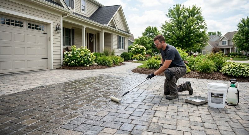 Courtyard Sealing in Bellevue, WA
