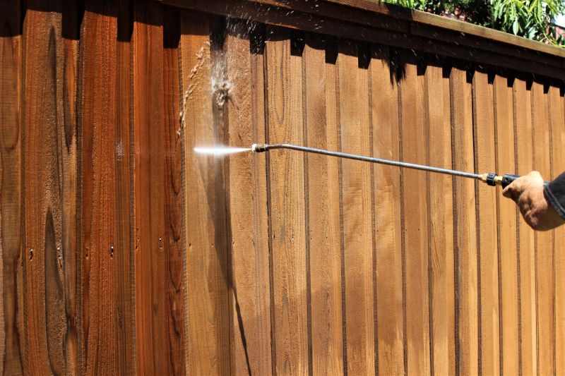 Clean Fence Surface