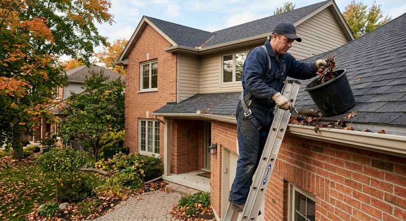 Gutter Pine Needle Removal in Frederick, MD